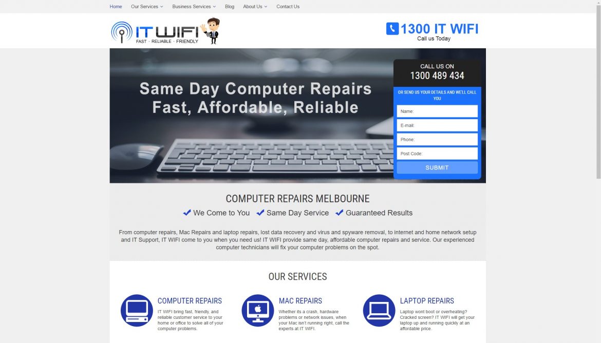 itwifi Website design