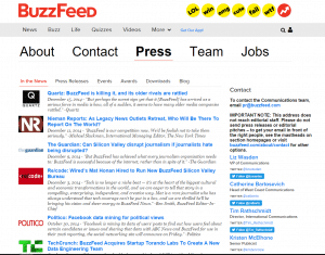 what is Buzzfeed